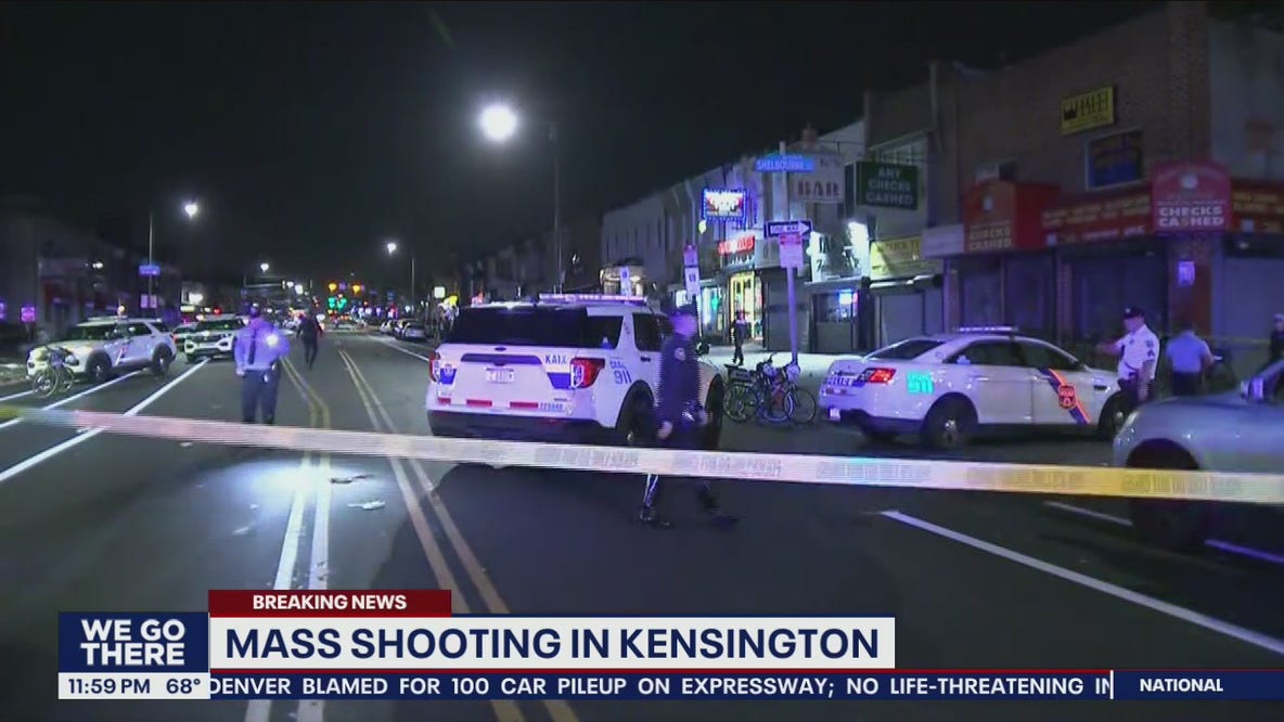 9 shot, 2 critical, in Kensington mass shooting
